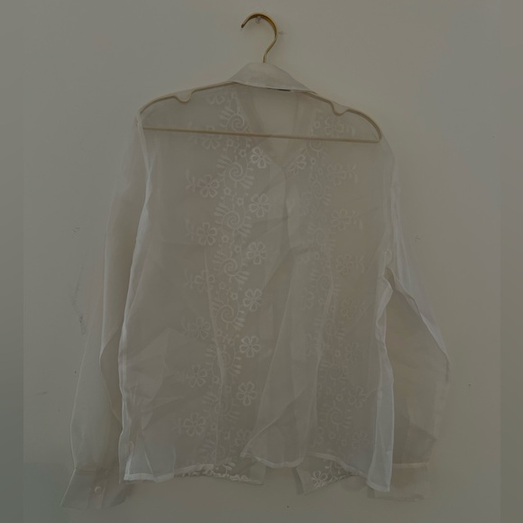 Embroidered Silk Shirt - Picture 2 of 3